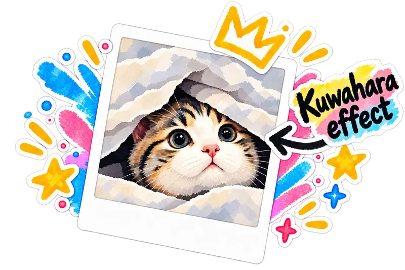 Photo with Kuwahara effect applied
